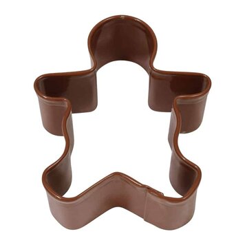 2.25" Brown Gingerbread Boy Cookie Cutter