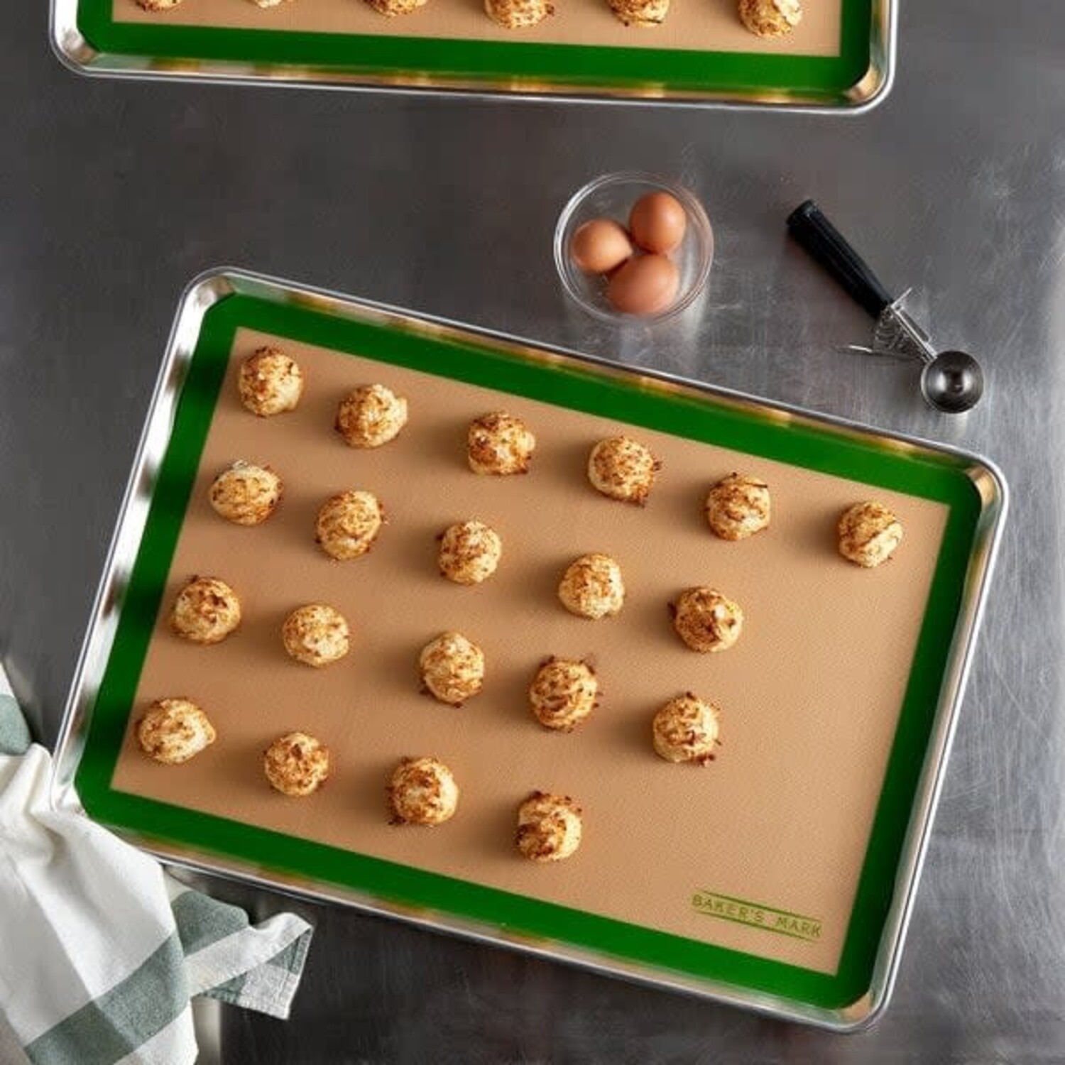 Silpat Pefect Cookie Silicone Baking Mat, Orange, 11.5 x 16.5