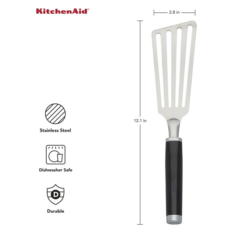 Black Handle Fish Spatula