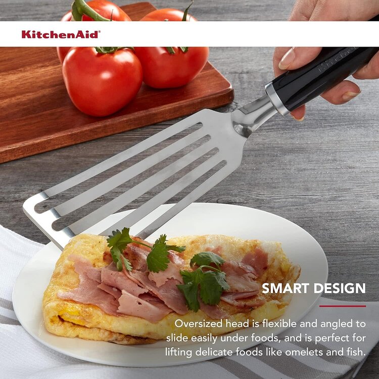 Black Handle Fish Spatula