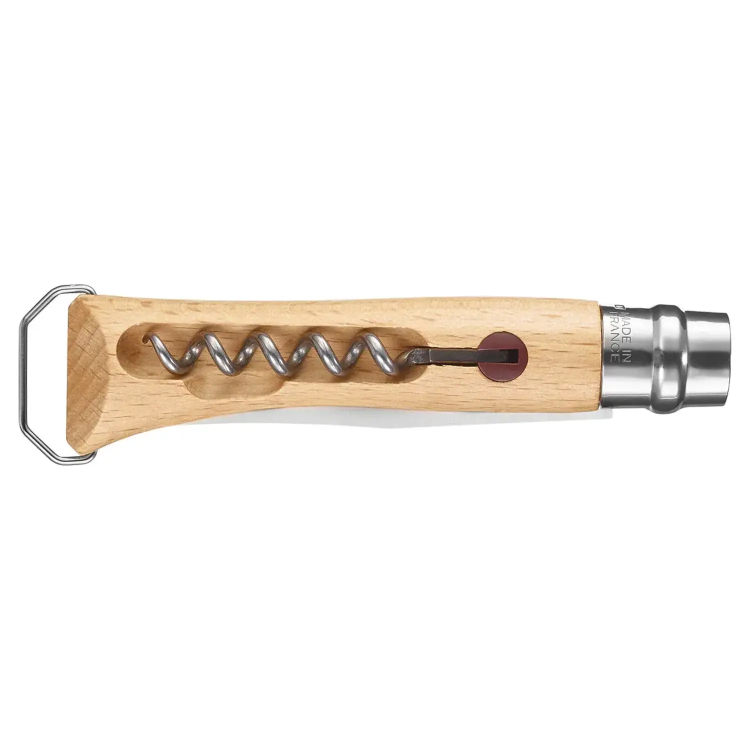 corkscrew knife #10, beechwood - Whisk