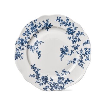 10.5" Cottage Floral Dinner Plate