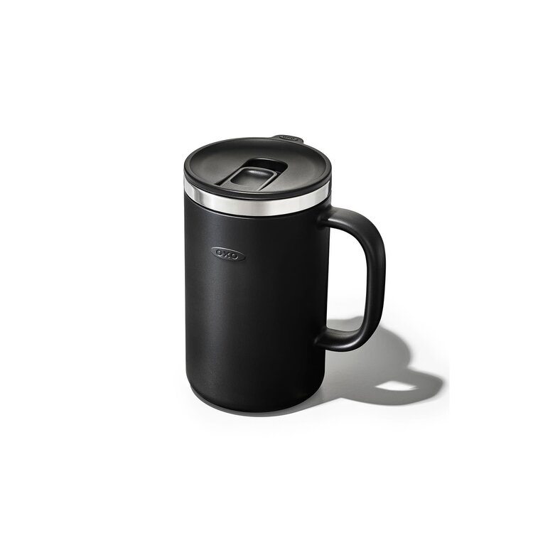 OXO 16oz Black Thermos Mug