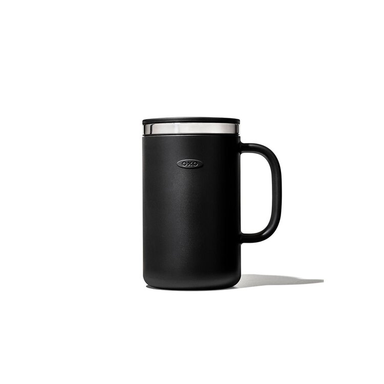 OXO 16oz Black Thermos Mug