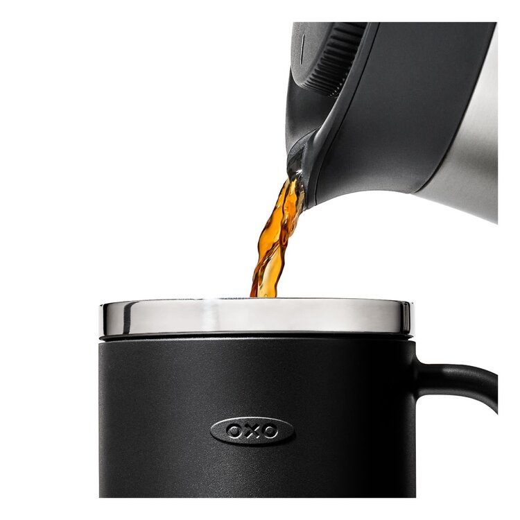 OXO 16oz Black Thermos Mug