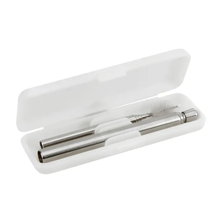 Stainless Steel Straw & Brush Travel Set