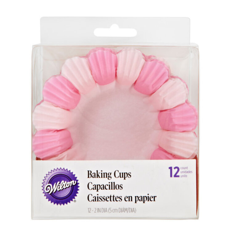 Wilton Pink Blossom Baking Cups
