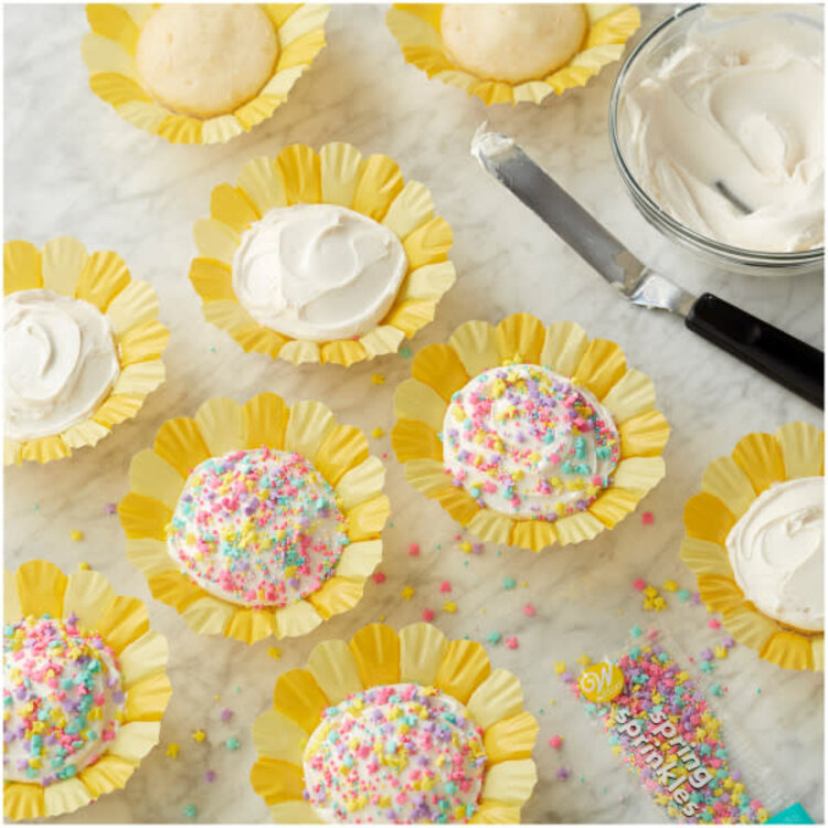 Wilton Yellow Blossom Baking Cups
