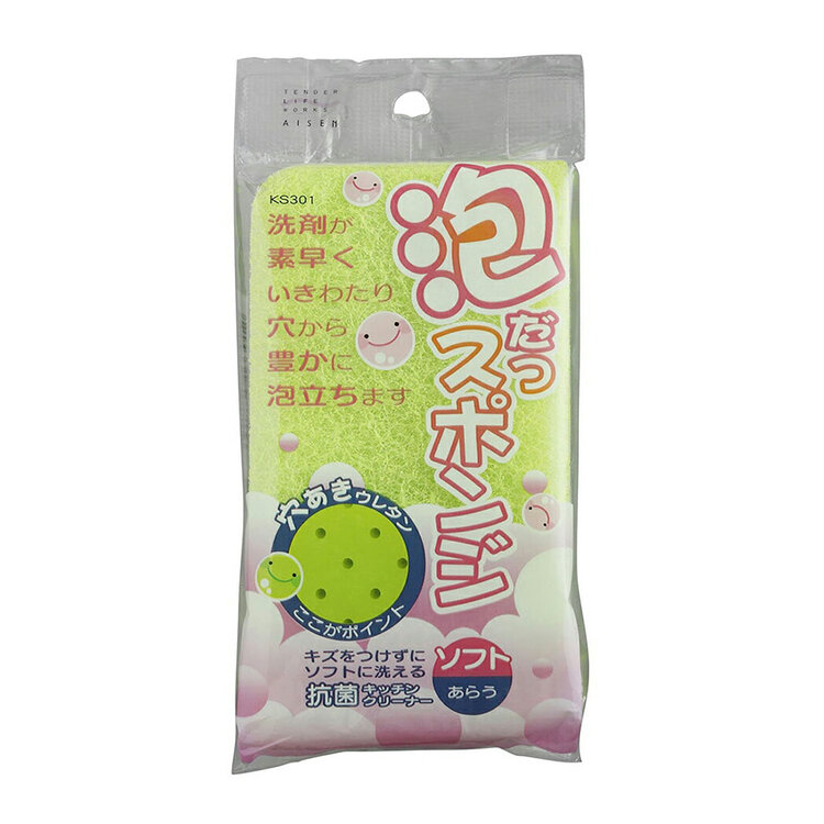 Aisen Soft Scrub Sponge