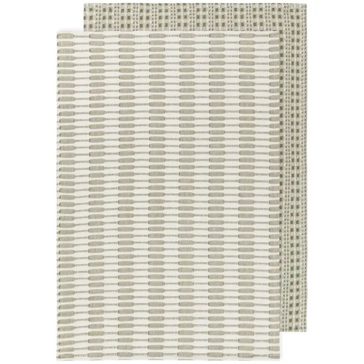 Olive Dishtowels, set of 2