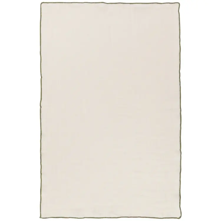 Olive Double Weave Dishtowels, set of 2