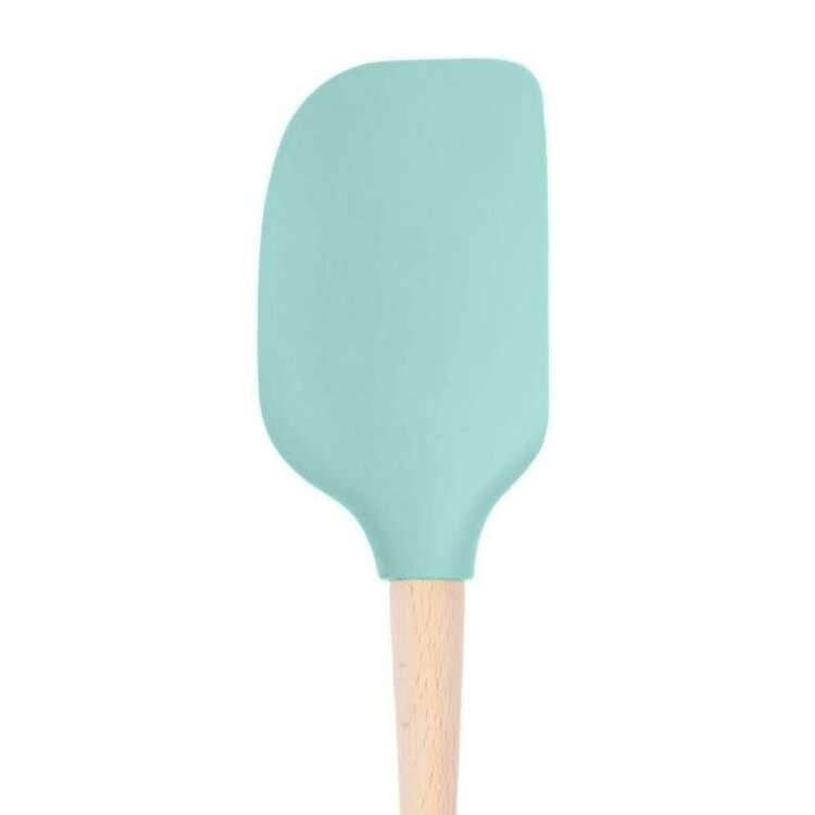 Tovolo Aqua Silicone Spatula with Wood Handle