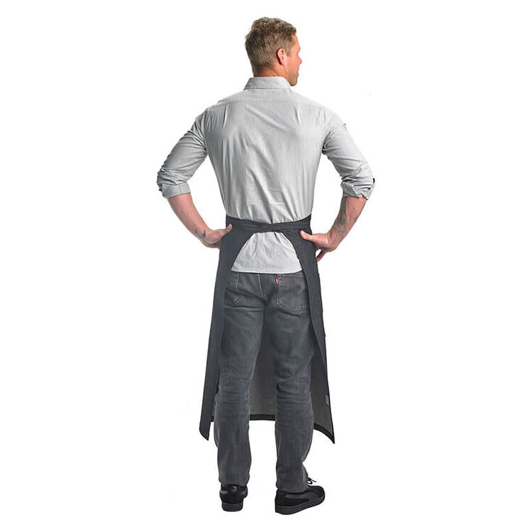 Black Denim Half Apron