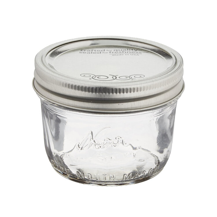 8oz Wide Mouth Canning Jar