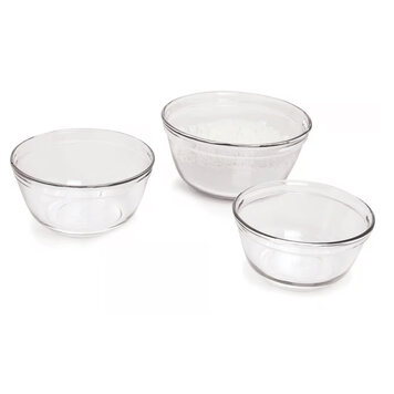Mixing Bowls, set of 3 (1, 1.5 & 2.5qt)