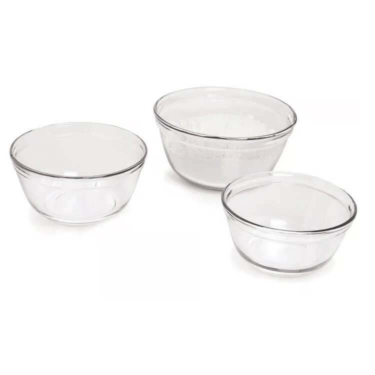 Mixing Bowls, set of 3 (1, 1.5 & 2.5qt)