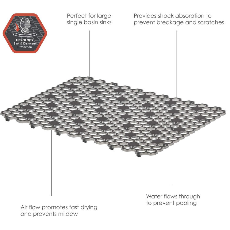 11.75x16" Plastic Sink Protector