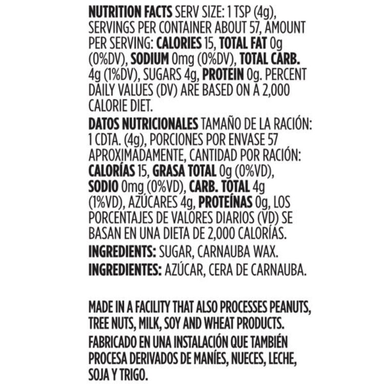 Wilton 8oz White Sanding Sugar