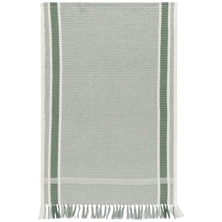 Jade Waffle Dishtowel