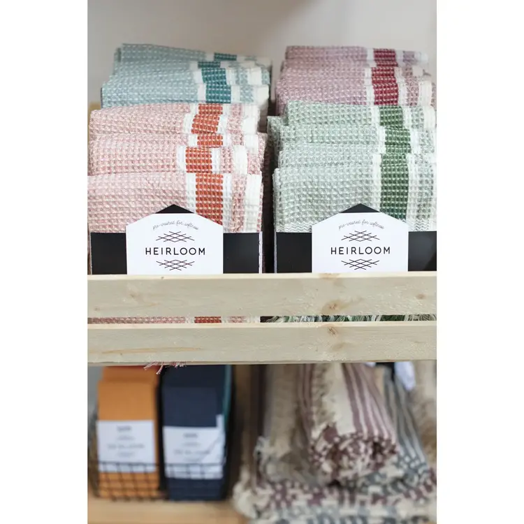 Jade Waffle Dishtowel