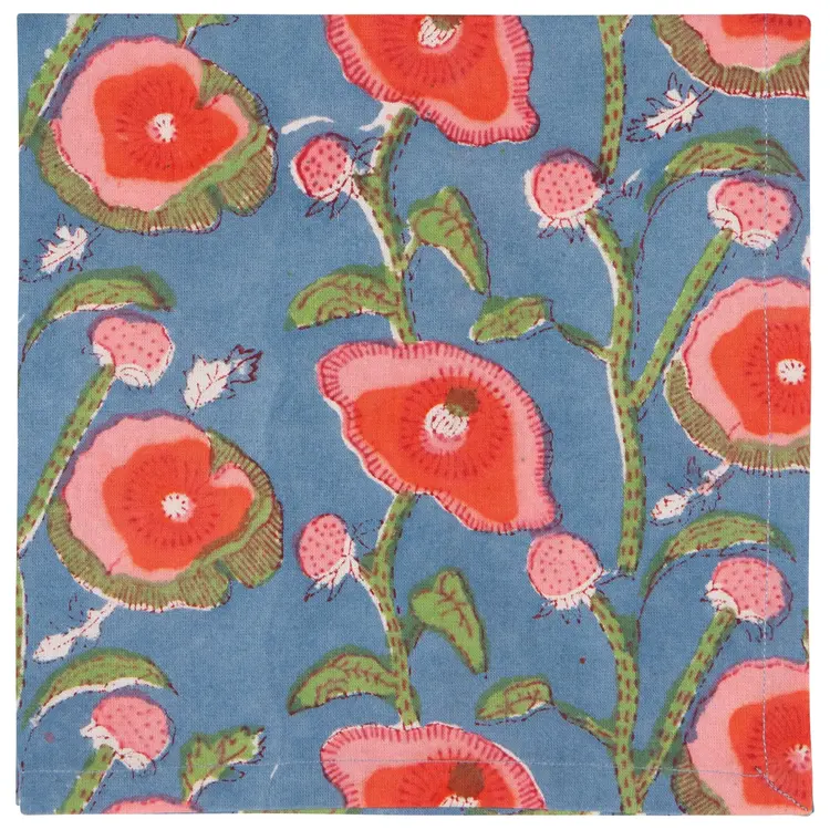 Poppy Napkins, set of 4