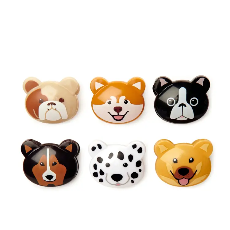 Dog Bag Clips, set of 6