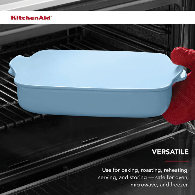 Kitchenaid 4.5 quart Blue Velvet Baking Dish & Lid