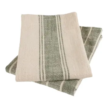 Firenze Olive Dishtowels, set of 2