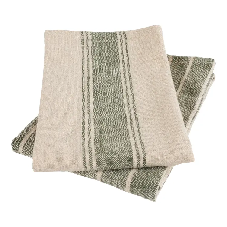Firenze Olive Dishtowels, set of 2