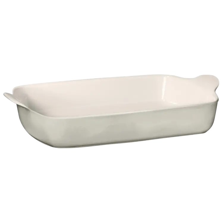 Emile Henry 17x10.5" Pearl Grey Baking Dish (5 quart)