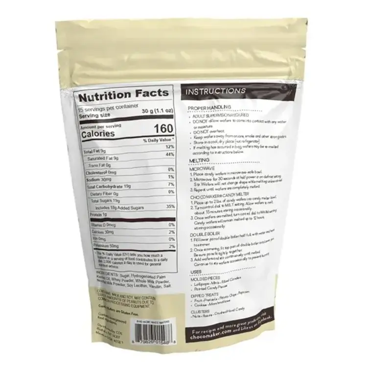 16oz Vanilla Candy Wafers