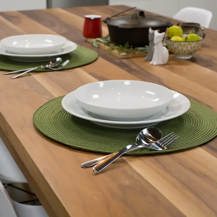 Round Fir Green Placemat