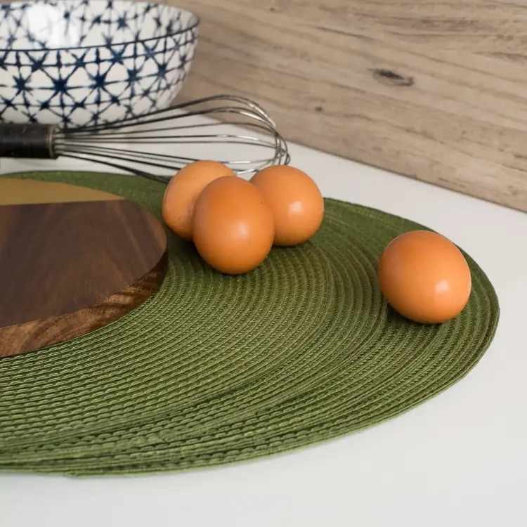 Round Fir Green Placemat