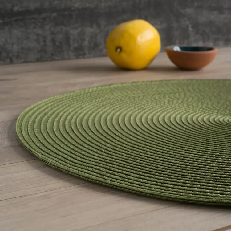 Round Fir Green Placemat