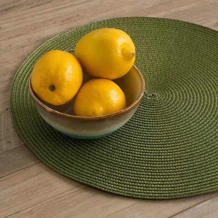 Round Fir Green Placemat