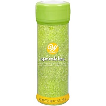 Wilton 5.25 oz Light Green Sanding Sugar
