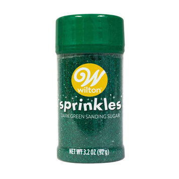 Wilton 3.2 oz Green Sanding Sugar