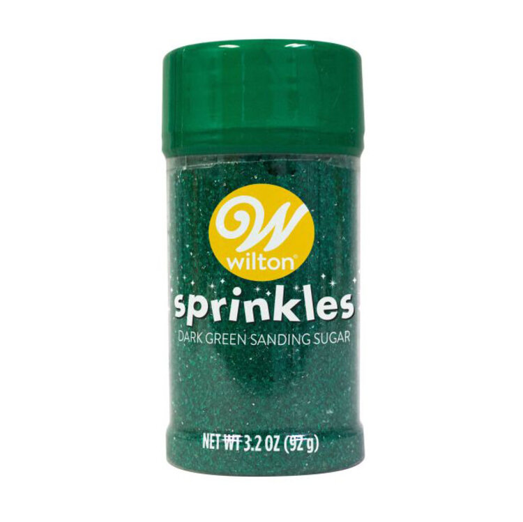 Wilton 3.2 oz Green Sanding Sugar