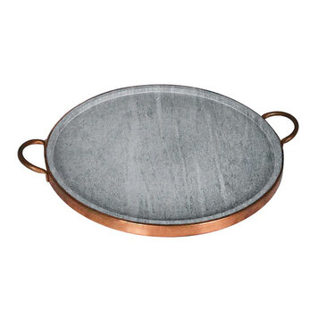 12" Round Brazilian Soapstone Grill