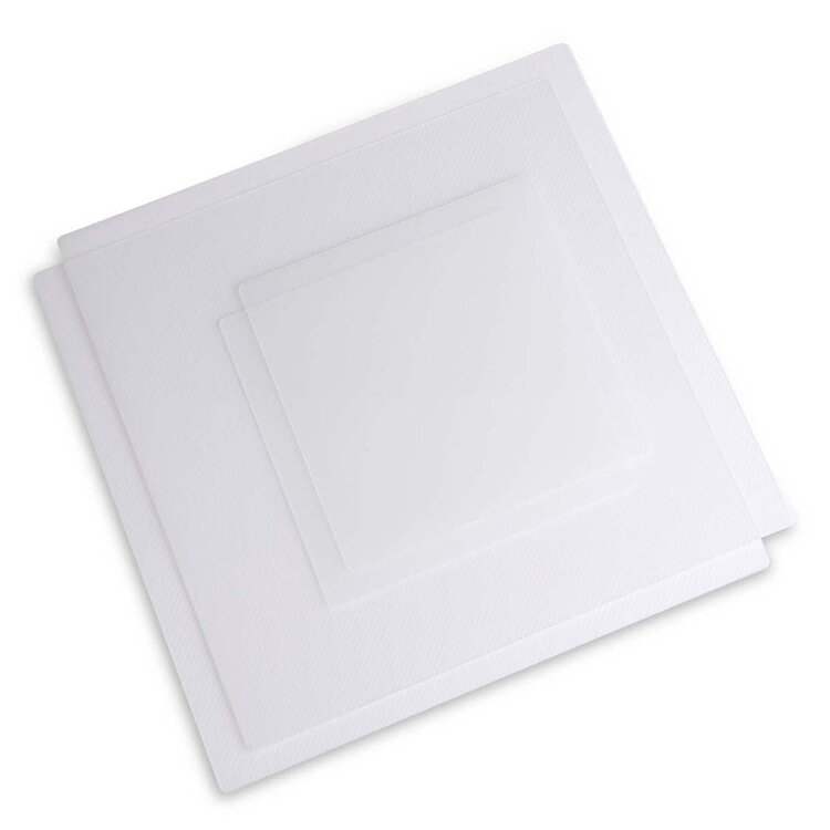 Flat Microwave Covers, set of 4