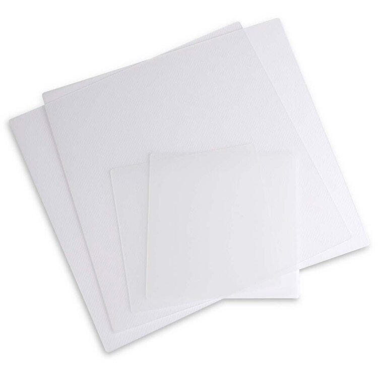 Flat Microwave Covers, set of 4