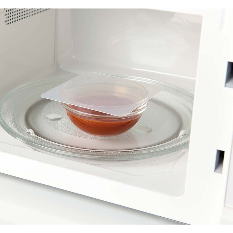 Flat Microwave Covers, set of 4