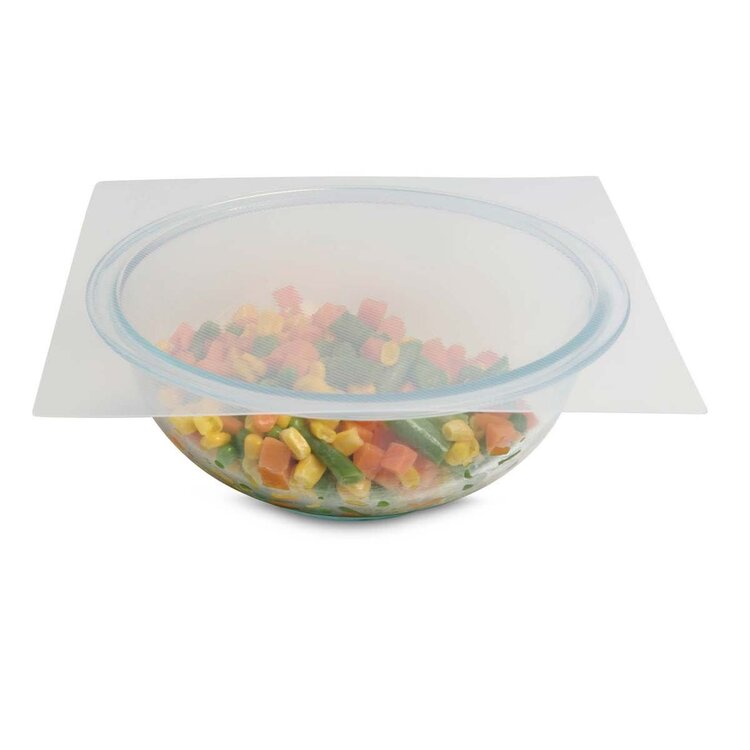 Flat Microwave Covers, set of 4