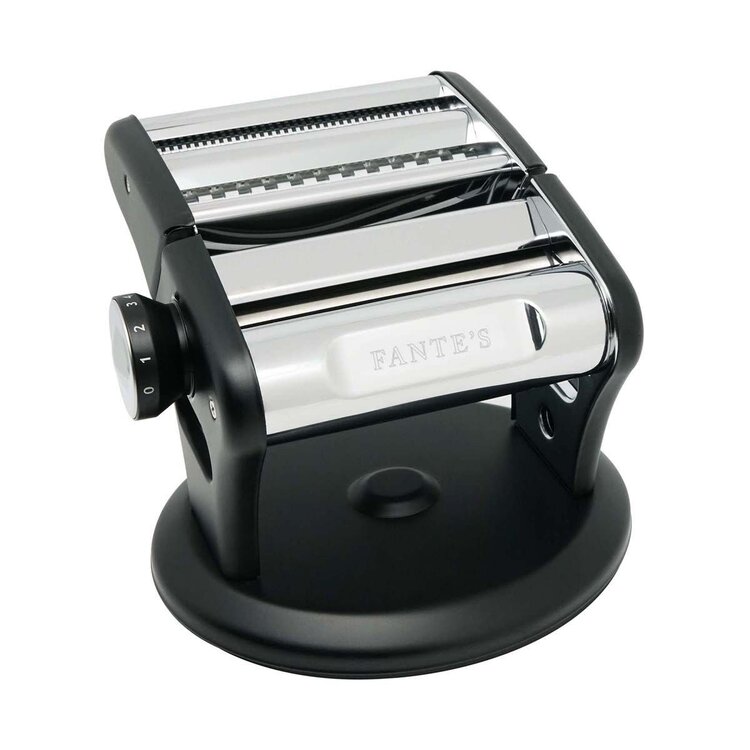 Black Pasta Machine with Suction