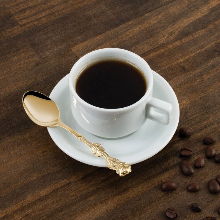 Gold Rose Demi Spoon