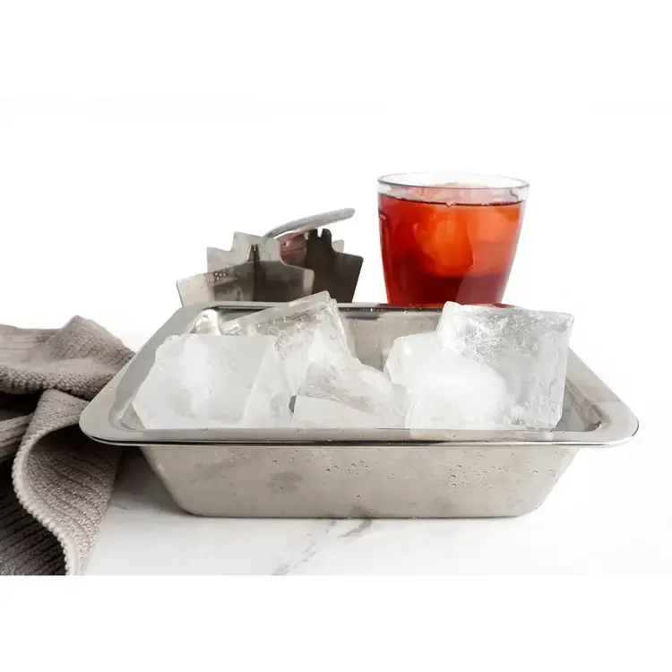 Large Stainless Steel Ice Cube Tray