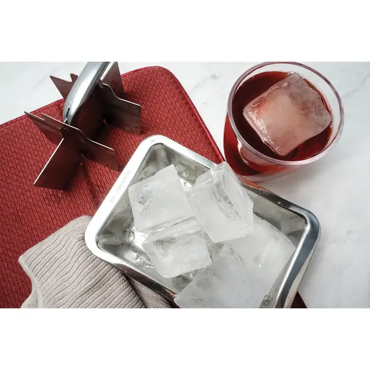 Large Stainless Steel Ice Cube Tray