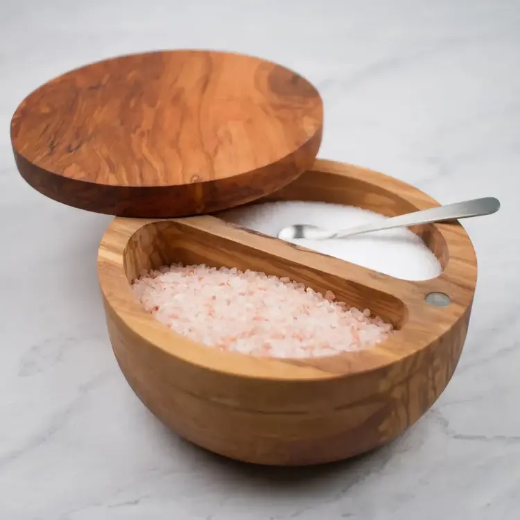 Olive Wood Salt Cellar