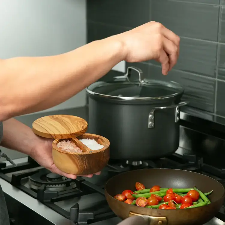Olive Wood Salt Cellar