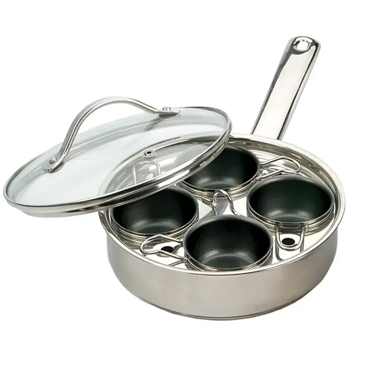 4 Egg Poaching Pan